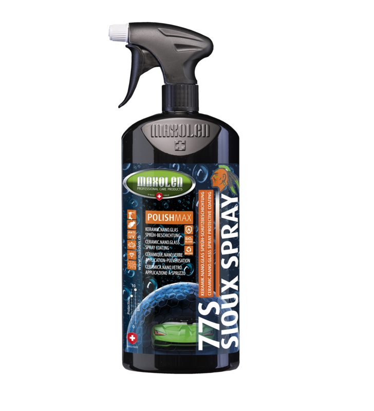 MAXOLEN 77S SIOUX SPRAY – Ceramica Nano-Vetro Rivestimento a Spruzzo