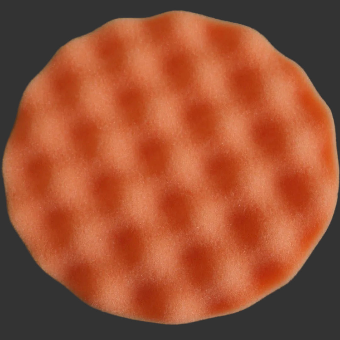 Tampone Durezza Media Bugnato arancione. - Lucidatura Professionale